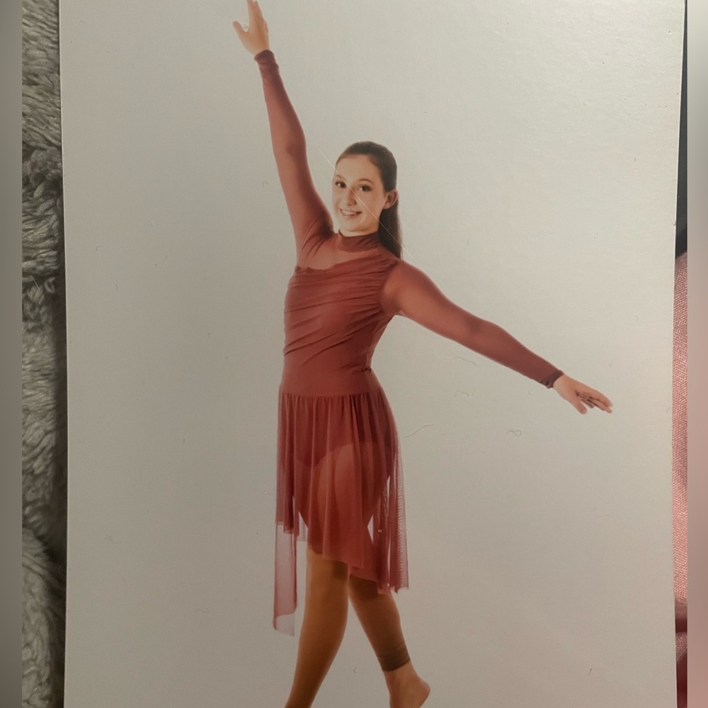 Rose lyrical Weissman costume adult large